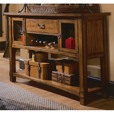 Two Door Wine Credenza